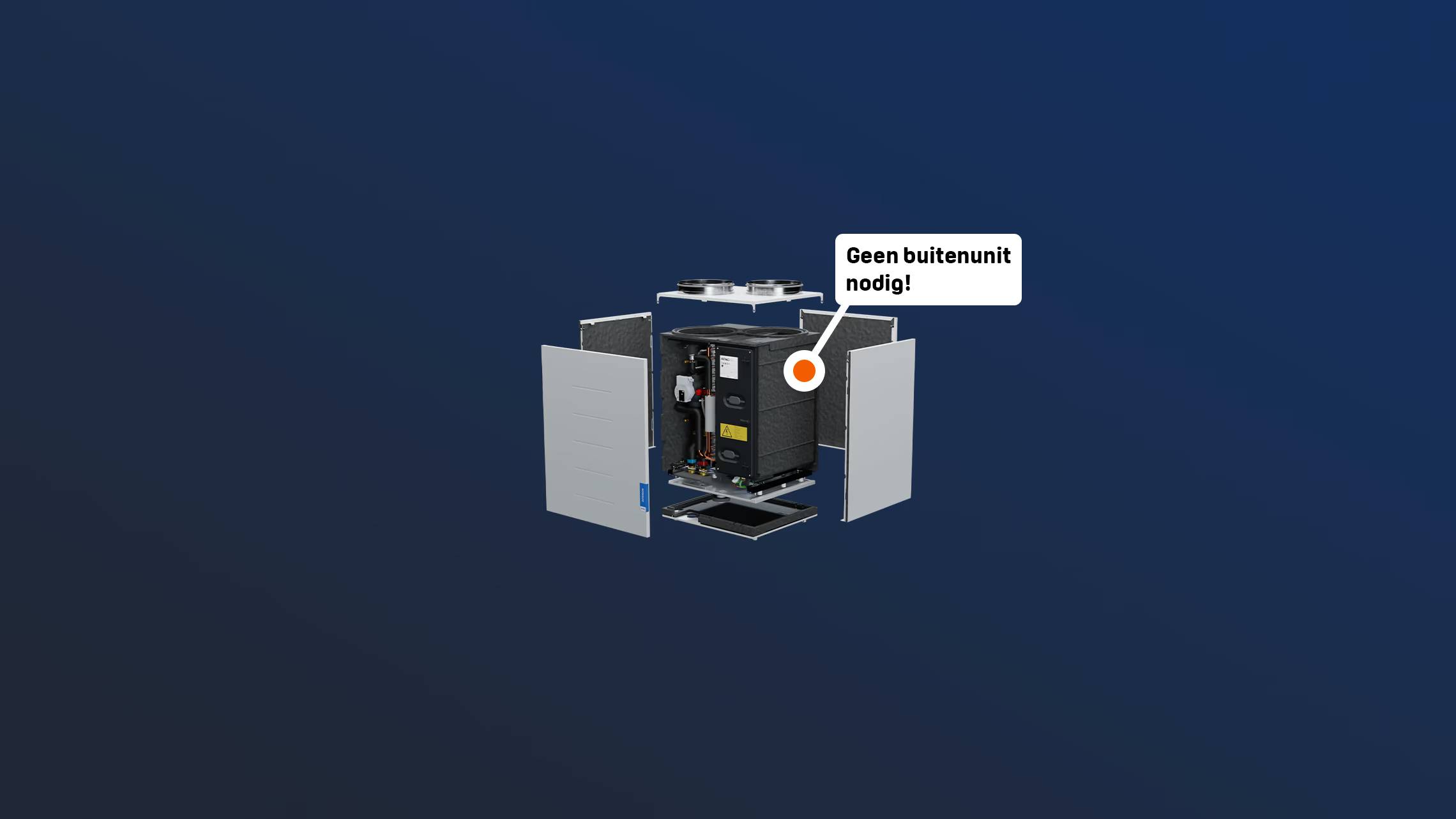 Thumbnail 2 van de ATAG Interion R290 hybride warmtepomp